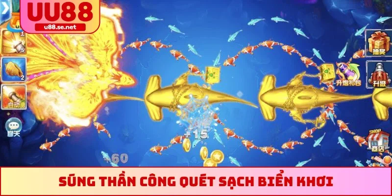 Súng thần công quét sạch biển khơi